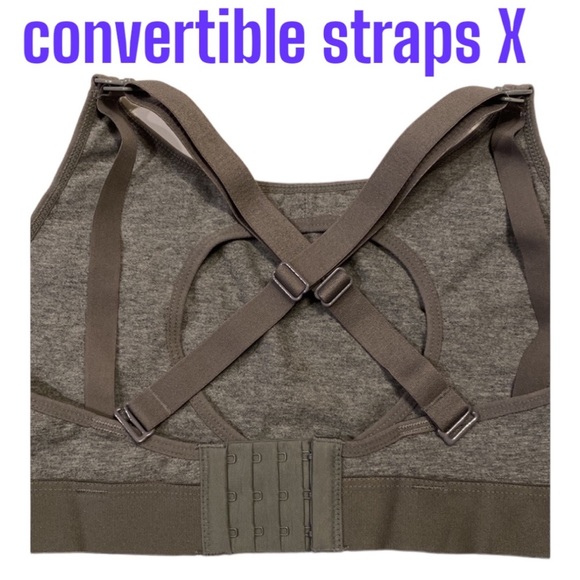 👶(M) Adj Band/Strap Length Convertible X NURSING/MATERNITY Bra Drop-down Cups - Picture 2 of 10